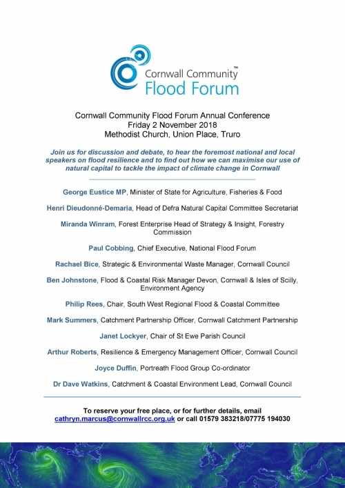 Cornwall Flood Forum Event